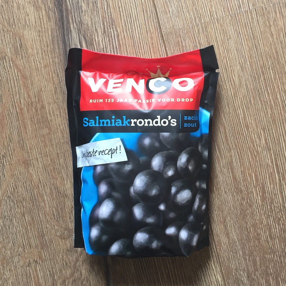 荷蘭製 Venco Drop Rondo Soft Salty Candy 微鹹 茴香 圓球 臭糖 甘草糖 新品