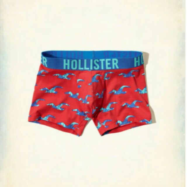 小麥代購全新M/L號 Hollister hco海鷗  經典款內褲 比ck內褲好看