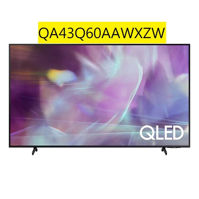 [拚賣場最優惠]SAMSUNG 43型 QLED 4K 量子電視 / QA43Q60AAWXZW