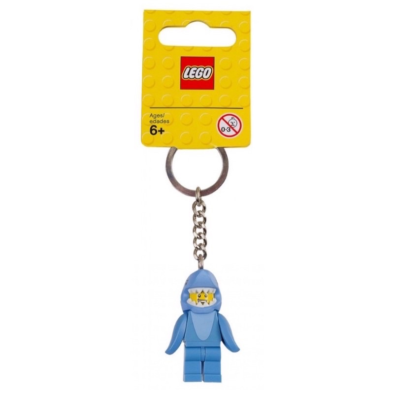 可面交 LEGO 樂高 853666 鯊魚人 鑰匙圈