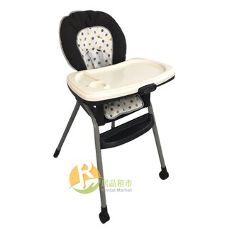 【居品租市】※專業出租平台 - 孕嬰用品※ GRACO 6 in 1 成長型多用途餐椅TABLE2TABLE(復古點)