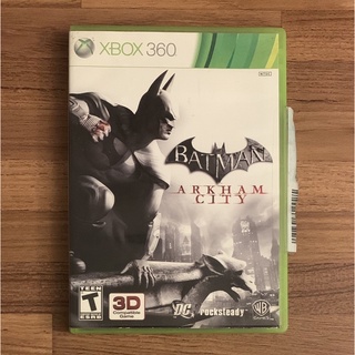 XBOX360 英文版 蝙蝠俠 阿卡漢城市 正版遊戲片 原版光碟 二手片 微軟