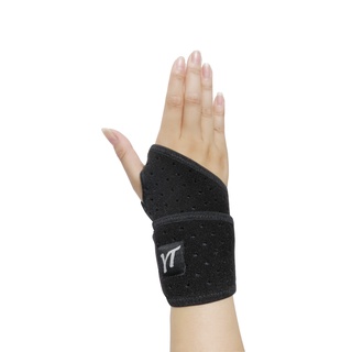【皇家竹炭】台灣製造 YT 竹炭拇指護腕帶 左右通用 護腕 遠紅外線 手腕保護 手掌保護 調濕除臭 加強手腕支撐力