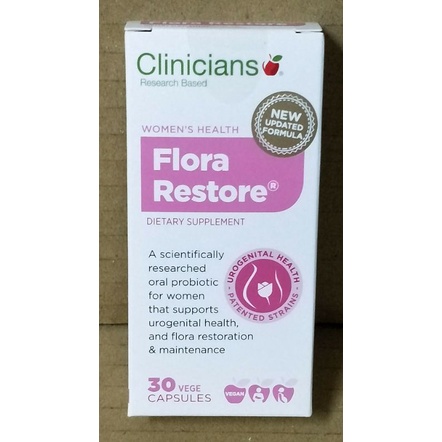 Clinicians 科立純 益生菌 30顆 FloraRestore