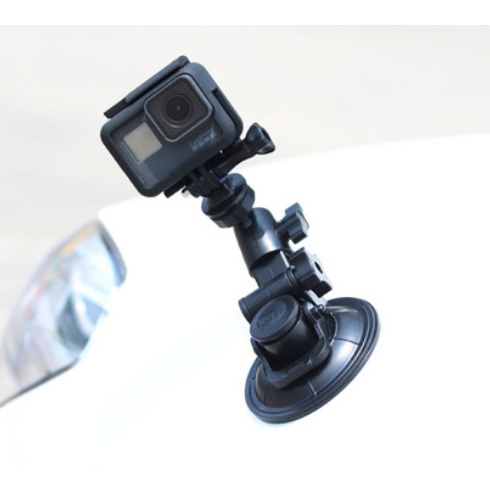 全新GoPro運動相機 強力大吸盤 汽車玻璃內外或機車油箱固定支架 99元