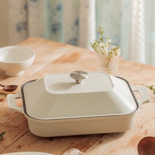 韓國Dr.HOWS-Brio 深烤盤 三色 深烤煎煮萬用鍋 直火IH爐通用