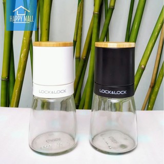 [CK0115] Lock&Lock 玻璃胡椒研磨器,容量 140ml,橡木蓋