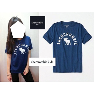 a&f abercrombie&fitch boy embroidered logo tee 立體麋鹿圓領短T-3色