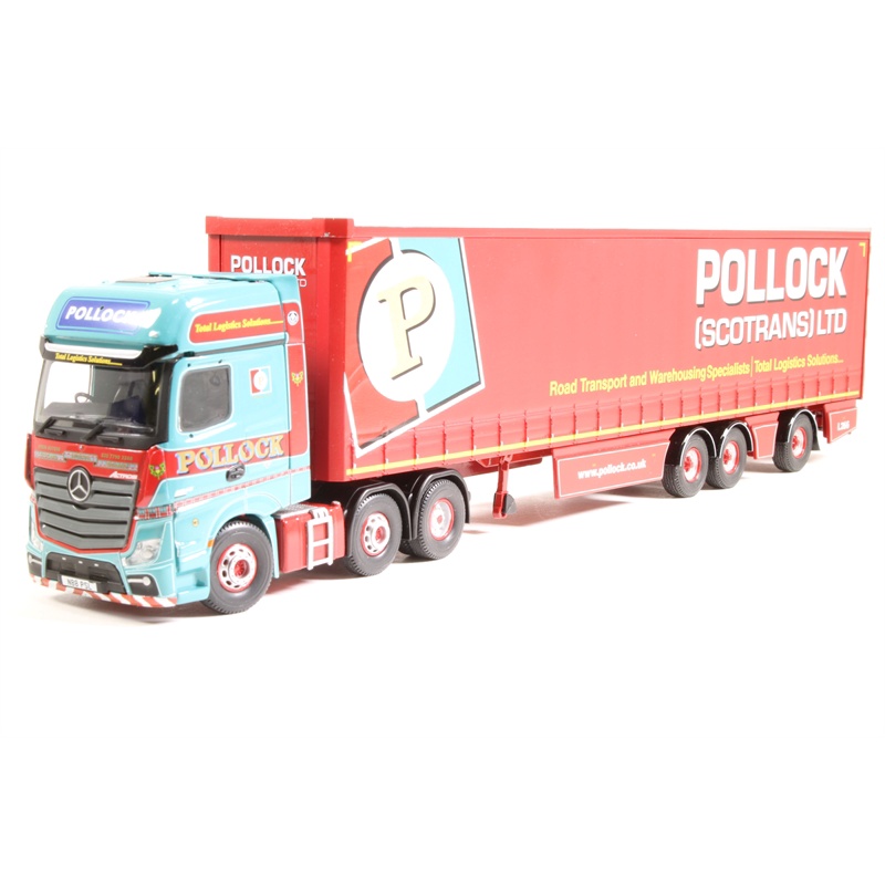1/50 貨櫃車 拖車 英國品牌模型 CORGI CC15801 MERCEDES-BENZ ACTROS (MP4)