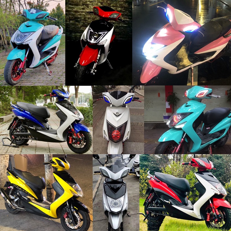 全新正品 林海勁戰三代目外殼三陽摩托車殼全套改裝烤漆件水泥灰面板配件 蝦皮購物