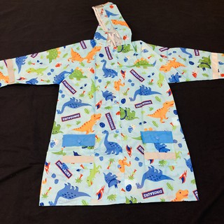 (小品日貨) 現貨 日本 Skater 恐龍 雨衣 排扣式 雨衣 小朋友雨衣 適合身高110~125cm