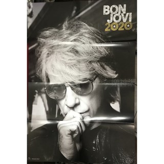 邦喬飛 Bon Jovi 2020【原版折頁海報】全新