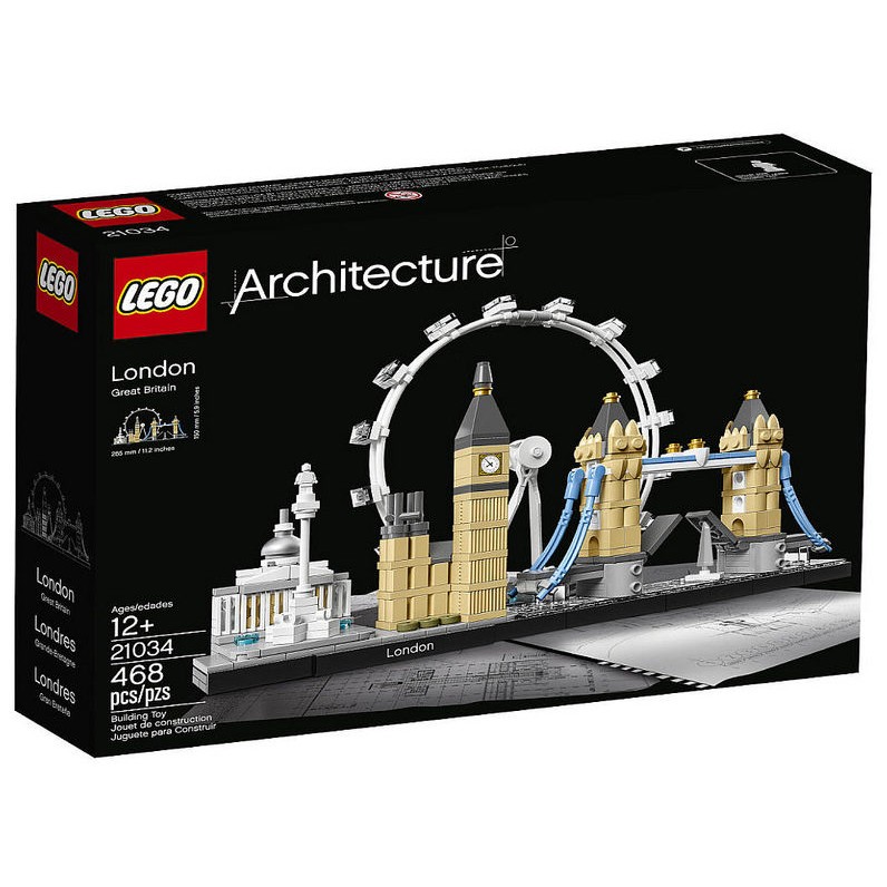 【積木樂園】 樂高 LEGO 21034 Architecture 建築系列-倫敦