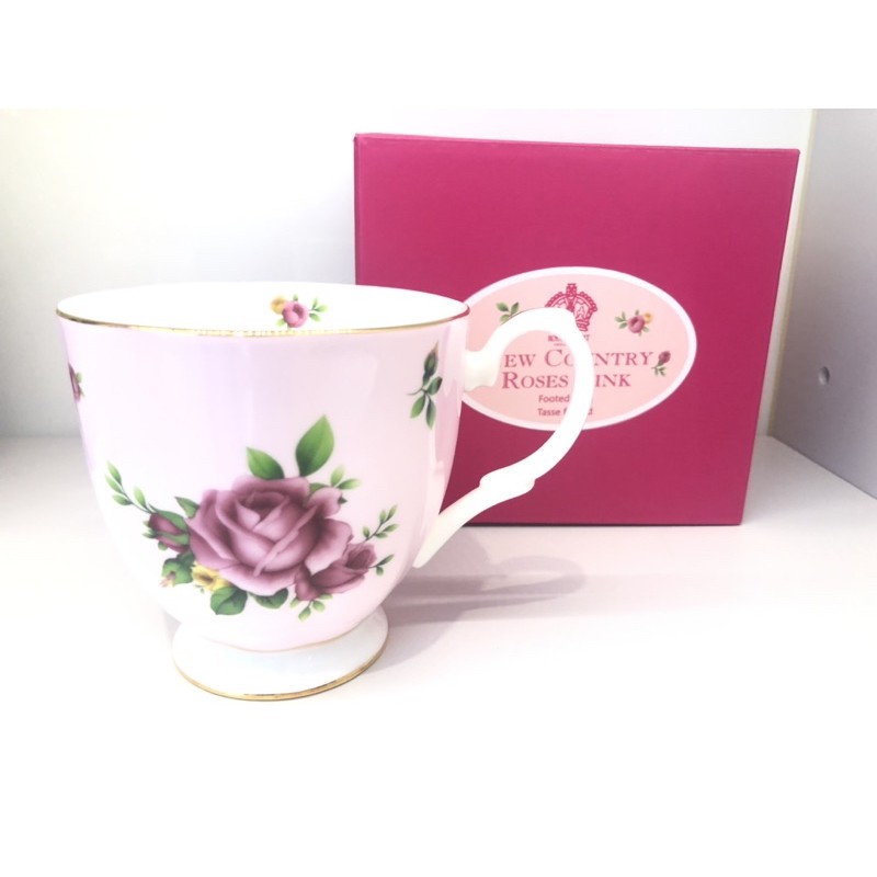 Royal Albert 英國骨瓷器 預購 New country系列Rose pink咖啡杯