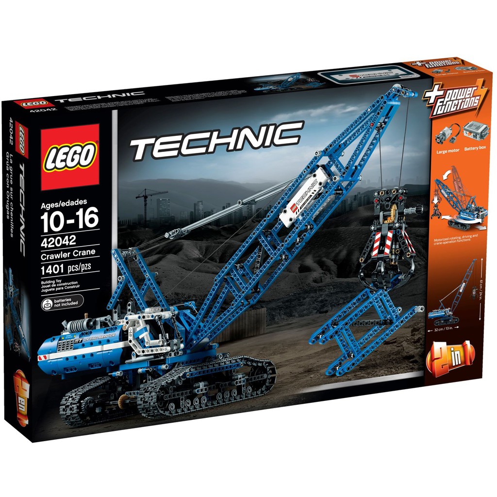 可高雄面交 [正版] 樂高 LEGO 42042 履帶 起重機 (全新未拆品) 科技系列 Crawler Crane