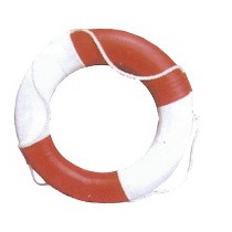 紅白雙色水上安全救生圈