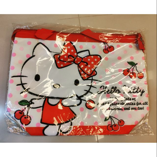 正版三麗鷗 Hello Kitty 保冷袋 保冰袋 保溫袋 野餐露營好幫手