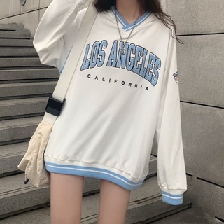 現貨當天出貨💖寬鬆大學t 長版 絨毛字母 學院風