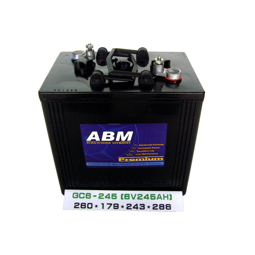 飛馬TrojanT-105 145可代替ABM GC6-245 深循環電池 產業電池6V 245AH