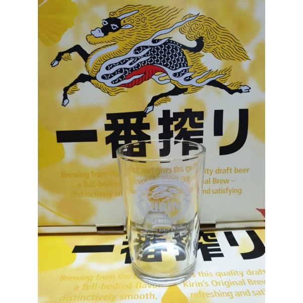 KIRIN 麒麟啤酒昭和時期一口小酒杯