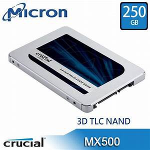 美光 Micron Crucial MX500 250G 500G 1TB 1T 捷元代理 PS4可用