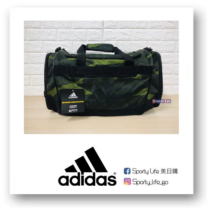 【SL美日購】Adidas Defender III Medium Duffel 迷彩 行李袋 愛迪達 旅行袋 大容量