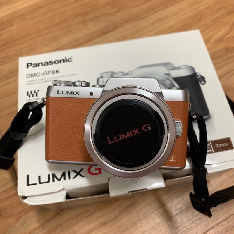✨九成新(免運)✨Panasonic LUMIX GF8 棕色相機