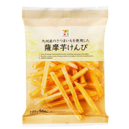 日本超商限定薩摩芋紅薯薯條100g 持續再版九州紅薯有過中評價跟高評價日本點心 蝦皮購物