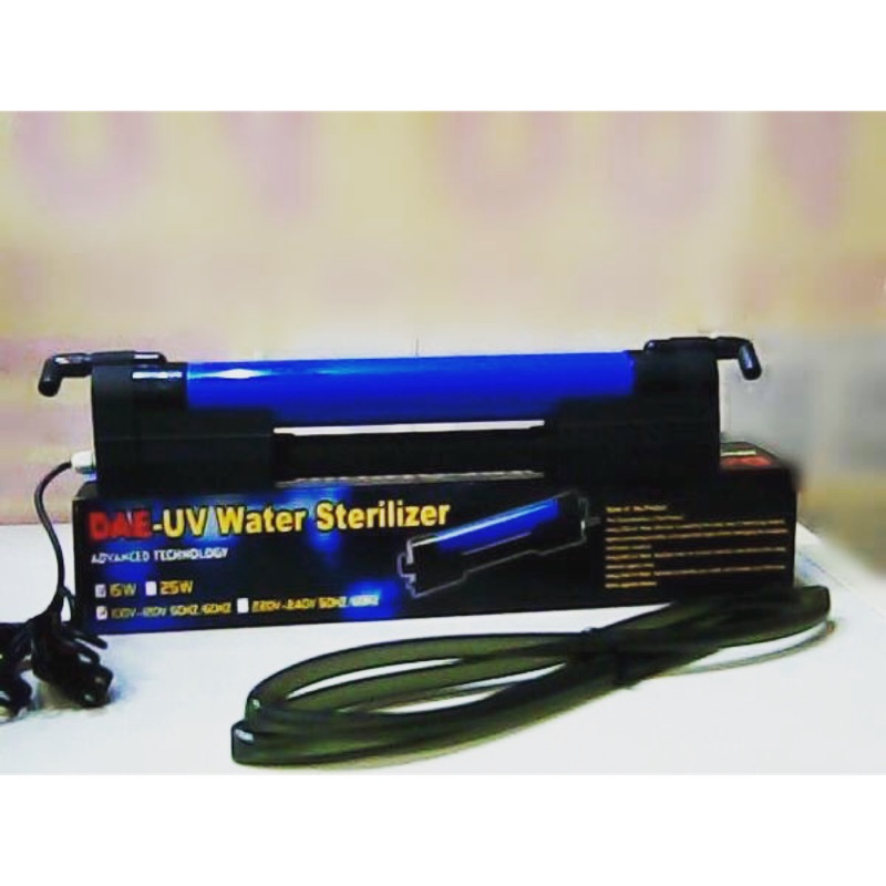 ［洪洋水族］水族殺菌燈15W 25W 55W DAE-UV Water Sterilizer 一年保固 贈送專用馬達