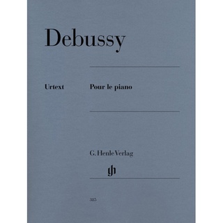 【599免運費】亨樂鋼琴獨奏－HN385 Debussy：Pour le Piano