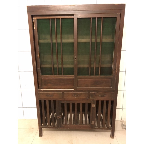 檜木 阿嬤的古董菜櫃-懷舊風