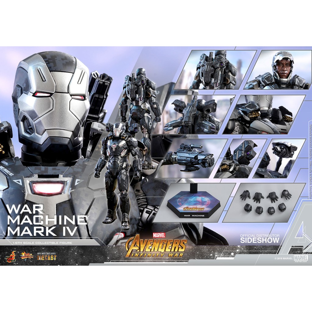 全新未拆 HOT TOYS MMS499D26 戰爭機器 復仇者聯盟 mms499 非 mms547 mms344