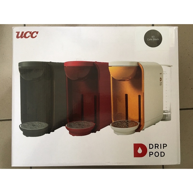 UCC DRIP POD 膠囊咖啡機 （黑色）