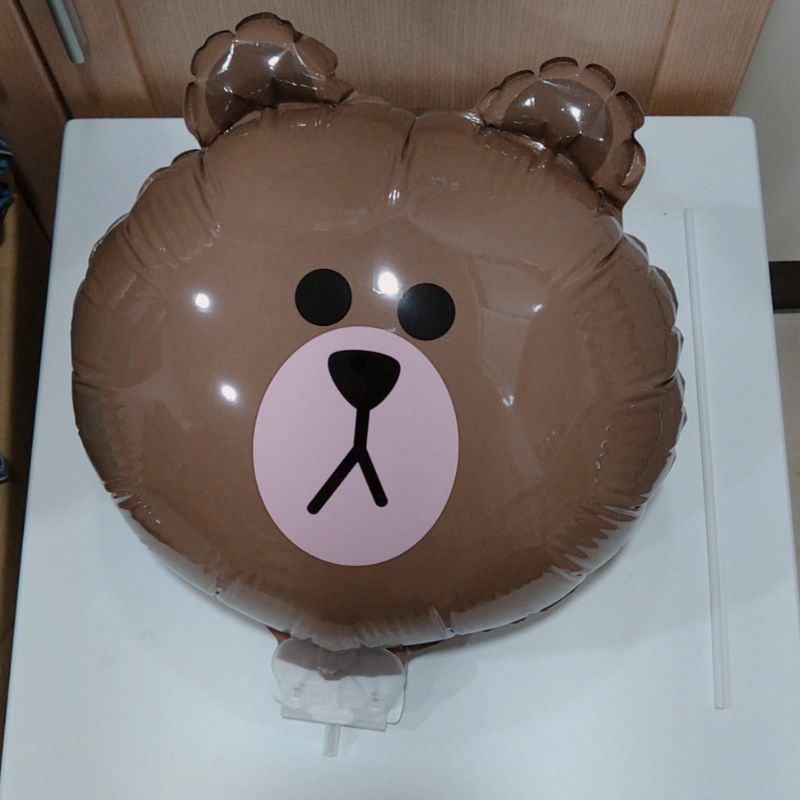 可愛 熊大 充氣 裝飾氣球