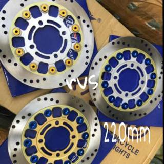碟剎盤 nsn 220mm 浮動顏色 10 cnc 浮動前碟盤顏色 220mm