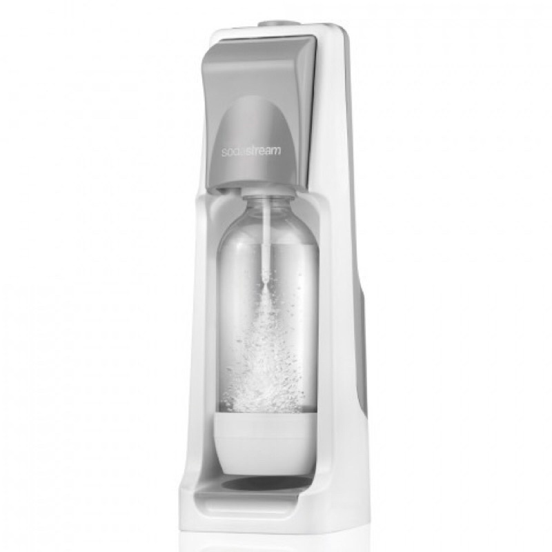 全新😍 現貨提供 💯  Sodastream Cool 氣泡水機(灰色) 含鋼瓶一隻 自動扣瓶 氣泡水機 氣泡水 氣泡