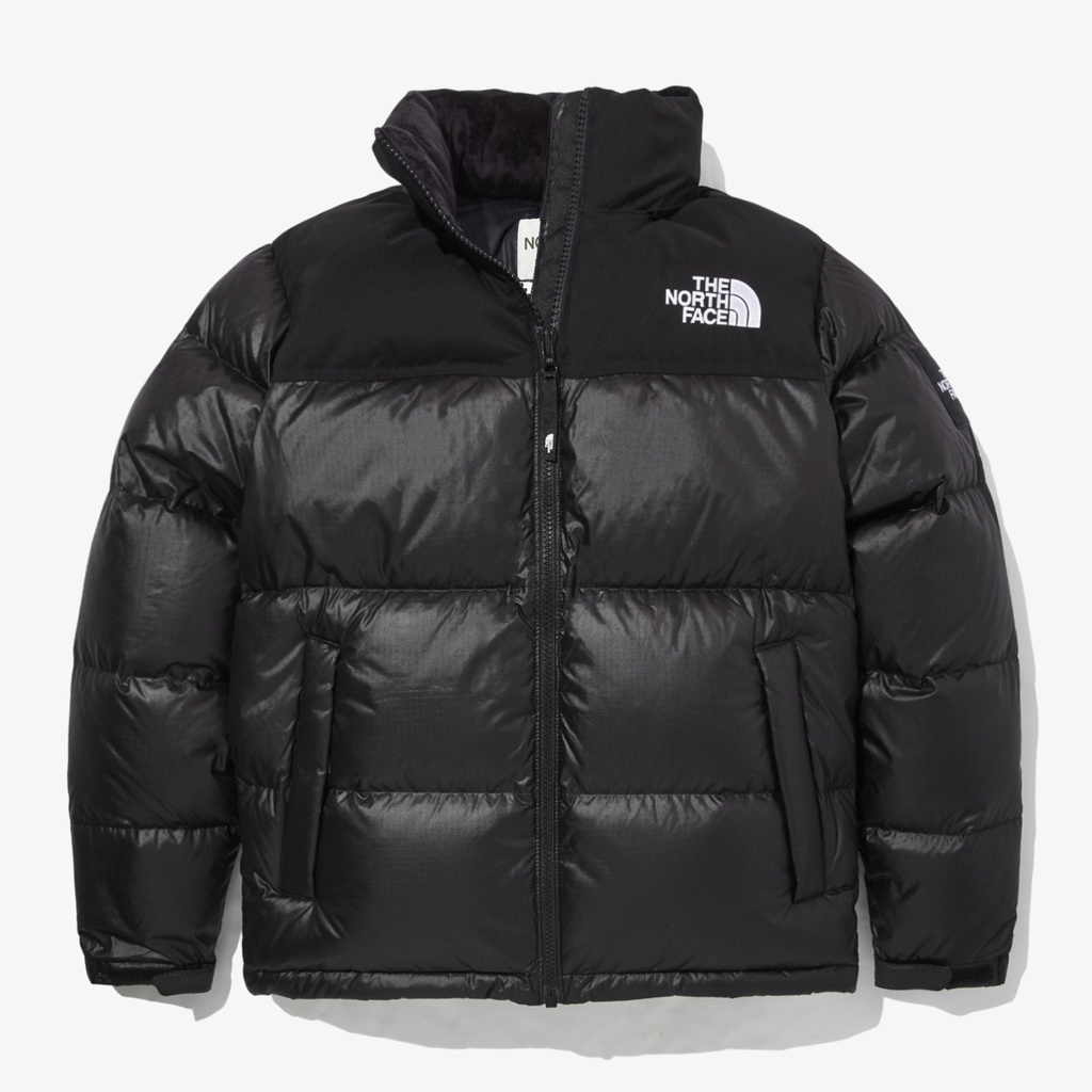 【吉米.tw】韓國代購 THE NORTH FACE NOVELTY NUPTSE DOWN 白標 羽絨 夾克 外套 黑