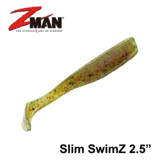 【獵漁人】美國製 ZMAN Slim SwimZ 2.5吋 T尾小魚 極度耐咬 路亞軟蟲 布拉魚