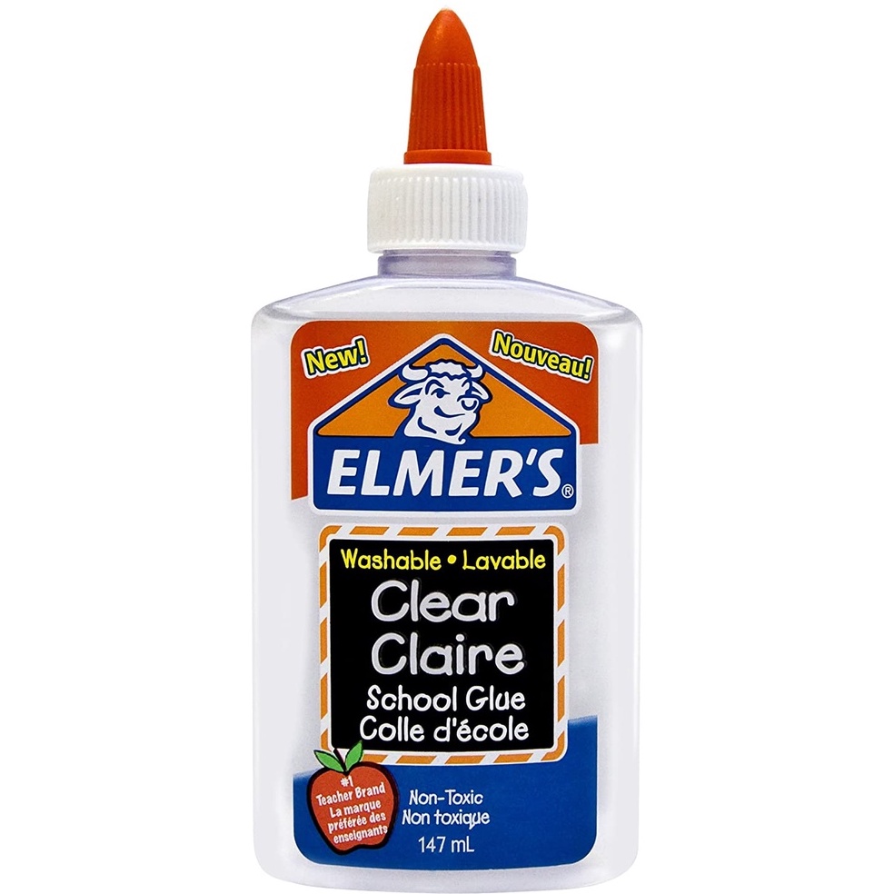 Elmer's Washable Clear School Glue 147 ml 史萊姆/工藝創作透明膠水60305Q