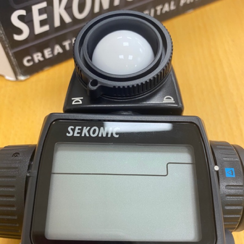 SEKONIC L-758DR 二手(其實算新品沒用過)數位電影測光表 測光儀 亮度計 照度計 人射 反射