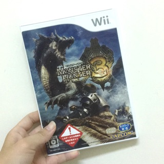 wii遊戲片魔物獵人3(日文)另外贈送紀念DVD