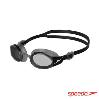 【線上體育】Speedo 鼻樑動態滑塊 成人運動泳鏡 Mariner Pro 黑/灰
