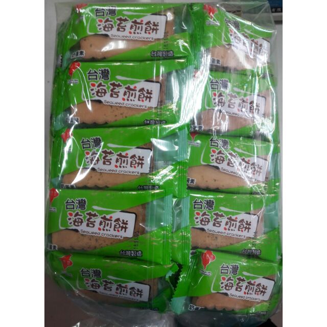 **好味屋**義香珍~台灣海苔煎餅~3000克~奶蛋素~量販包量販價
