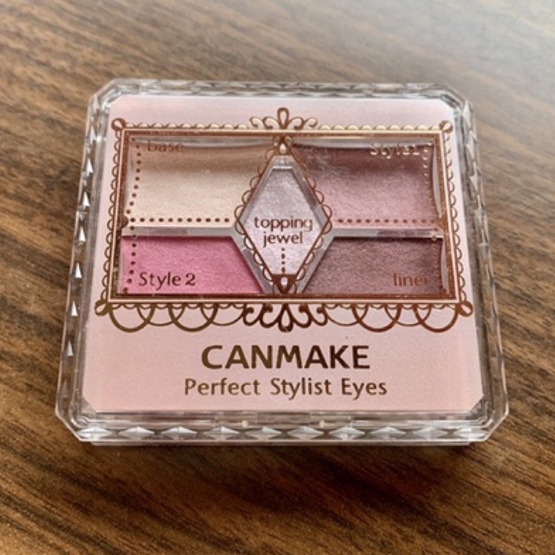CANMAKE 完美色計眼影盤 五色眼影 色號17甜美公主