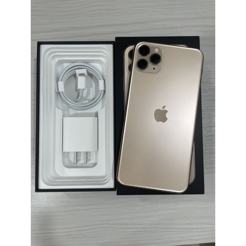 iPhone 11 Pro Max 64G 金色 可無卡分期0元取機💗保固功能7天📱