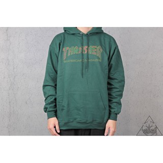 【HYDRA】Thrasher Davis Hood 民族風 Mag 火焰 帽T 刷毛【TS42】