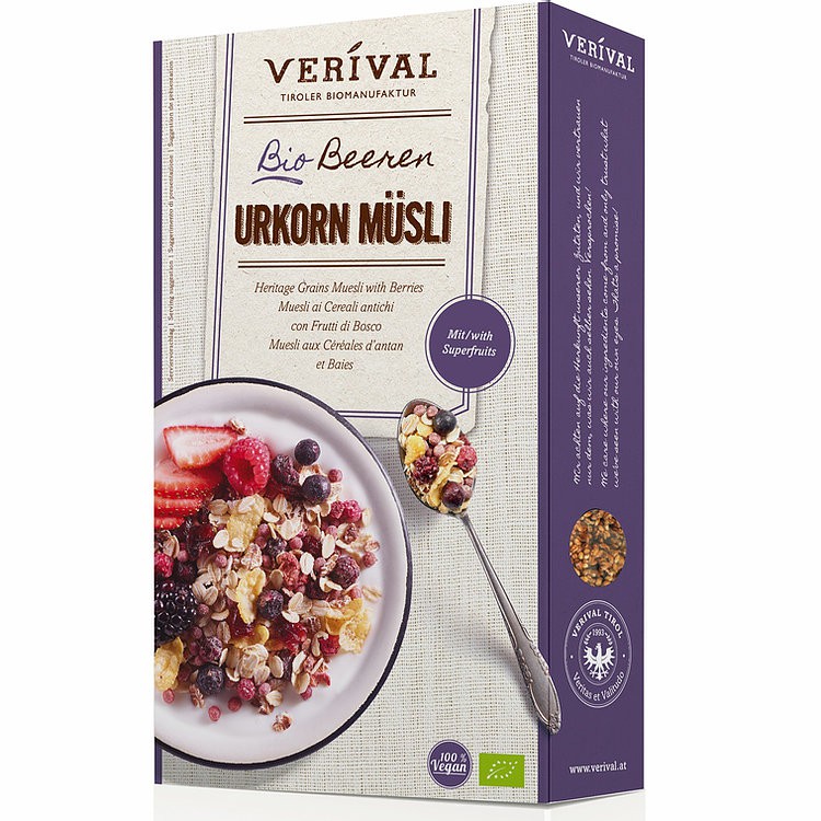 Verival奧地利頂級野生莓果穀物麥片 325g