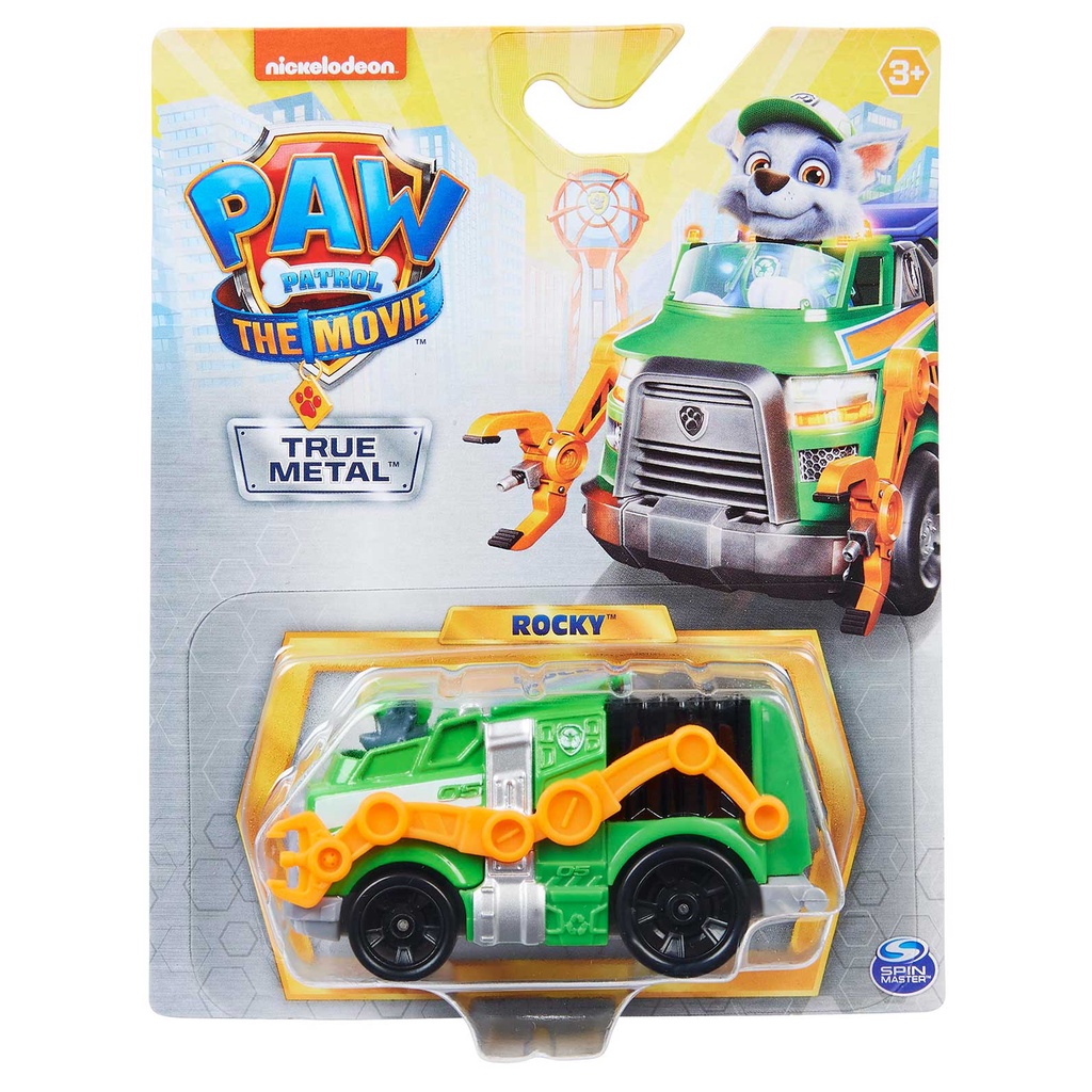 PAW PATROL 汪汪隊立大功 電影版合金車輛 電影版合金車 灰灰  ROCKY 灰灰合金車 電影版灰灰合金車