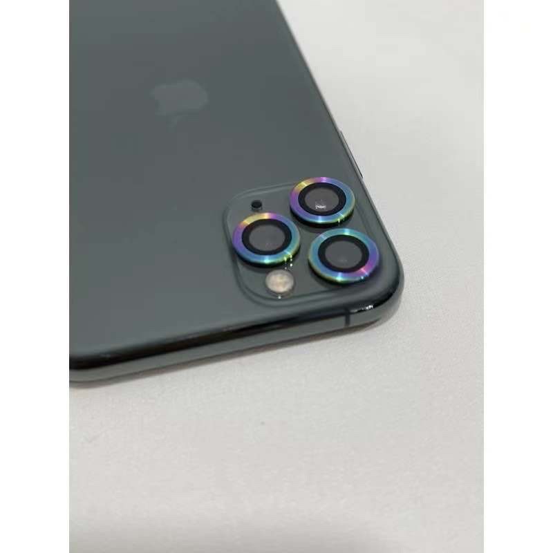 IPHONE 11 Pro Max / 11 Pro / 11 系列 鏡頭貼 鏡頭框 鋁合金鏡頭保護貼 炫彩色