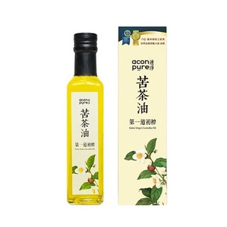 acon pure連淨 苦茶油 250ml/瓶(郵局、超商限二瓶)